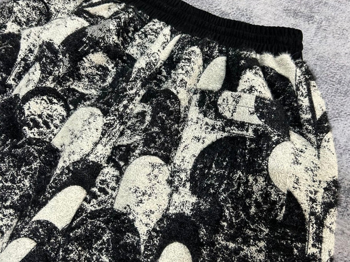 Temple Faux Mink Shorts